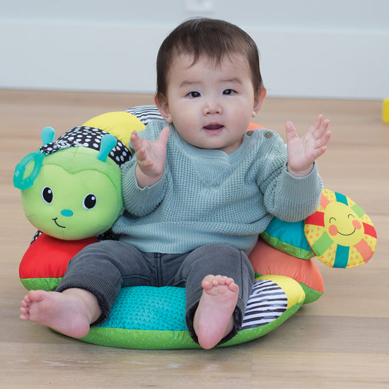 Infantino Prop-A-Pillar Tummy Time & Seated Support l For Sale at Baby City