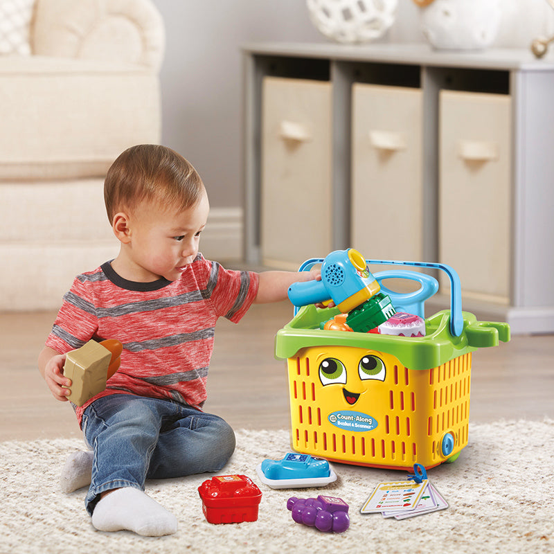 Leap Frog Count Along Basket & Scanner l Available at Baby City