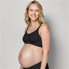 Medela Keep Cool Maternity & Nursing Bra Black Large l Baby City UK Retailer