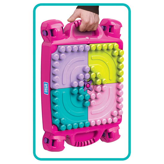 Mega Bloks Build N  Learn Table Pink at Baby City's Shop