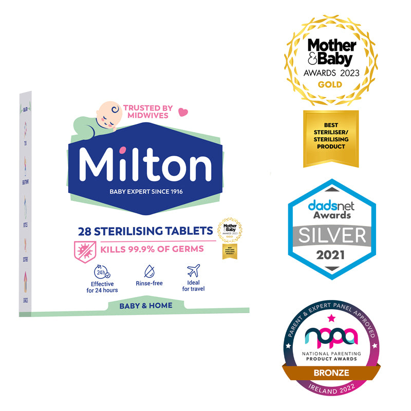 Milton Standard Sterilising Tablet 28Pk l Baby City UK