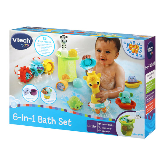 VTech 6-in-1 Bath Set l Available at Baby City