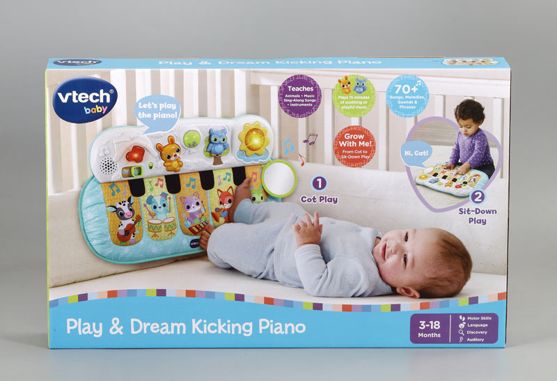 VTech Play & Dream Kicking Piano at Baby City's Shop