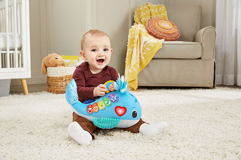 VTech Snuggly Sounds Whale at Baby City's Shop