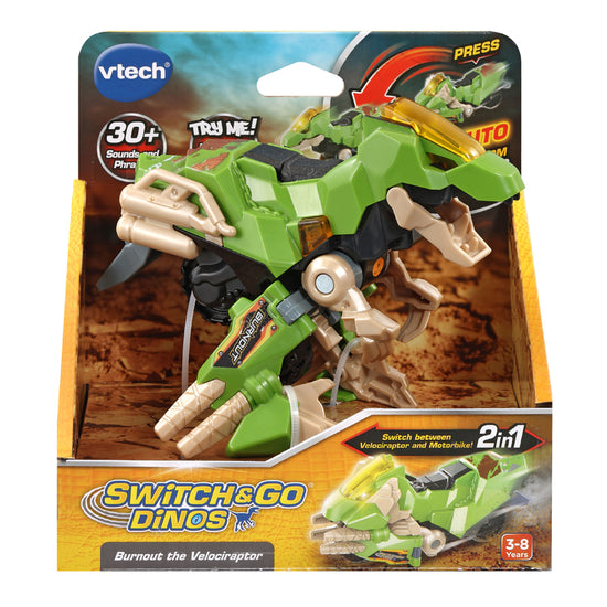 VTech Switch & Go Dinos® Burnout the Velociraptor at Baby City's Shop