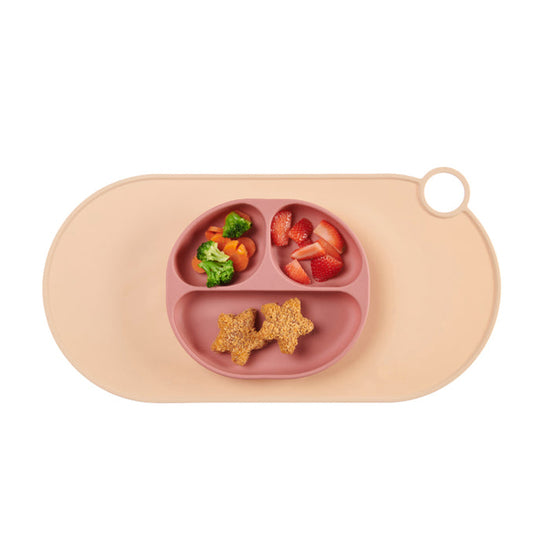 Vital Baby NOURISH Silicone Grippy Mat Sweet Butterscotch at Baby City's Shop