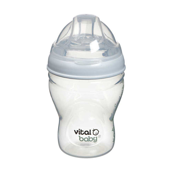Vital Baby NURTURE Breast Like Feeding Bottle 240ml 2Pk at Baby City's Shop