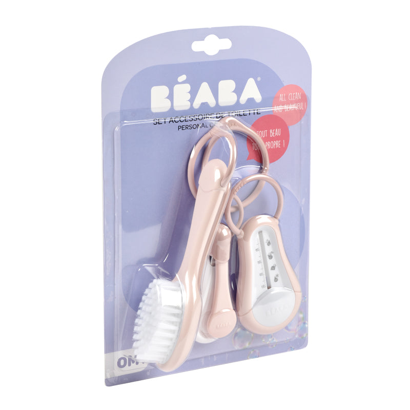 Béaba Personal Care 4Pcs Set Pink l Available at Baby City