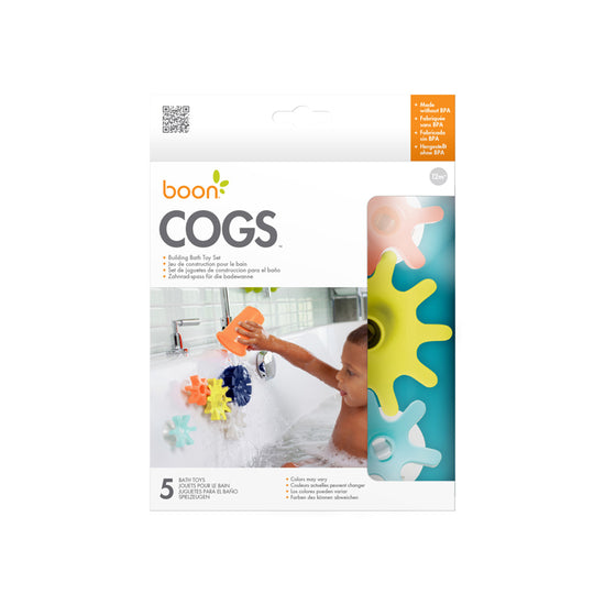Baby City Stockist of Boon COGS Building Bath Toy Set 5Pk