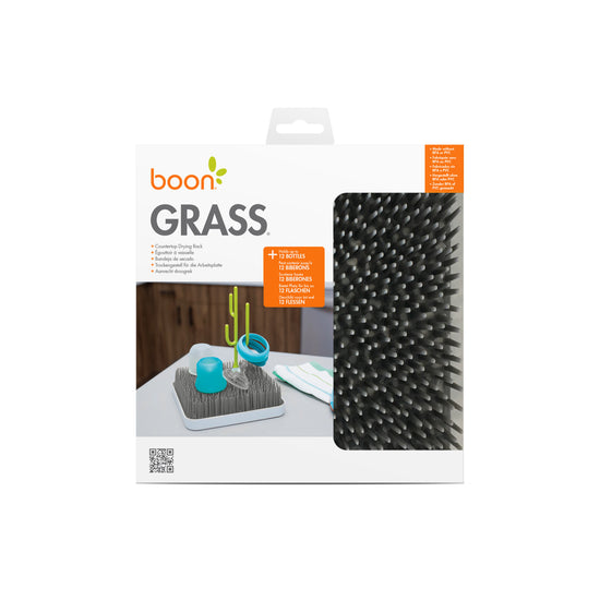 Boon GRASS Drying Rack Grey l Available at Baby City