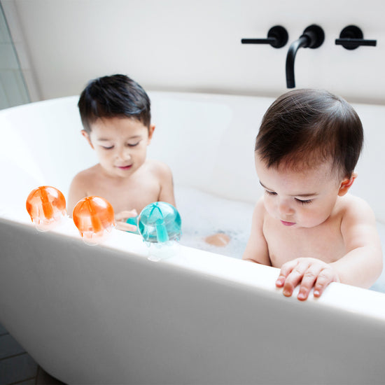 Baby City Stockist of Boon JELLIES Suction Cup Bath Toys 9Pk