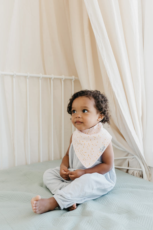 Copper Pearl Bibs Whimsy 4Pk l Available at Baby City