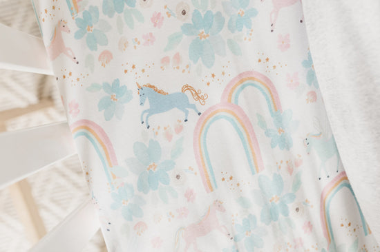 Copper Pearl Premium Elasticised Cot Sheet Whimsy l Available at Baby City