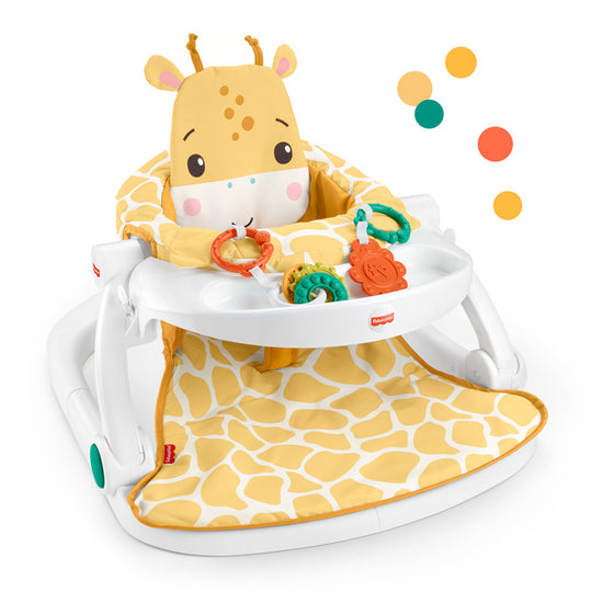 Fisher-Price Sit Me Up- Tray Giraffe l Available at Baby City