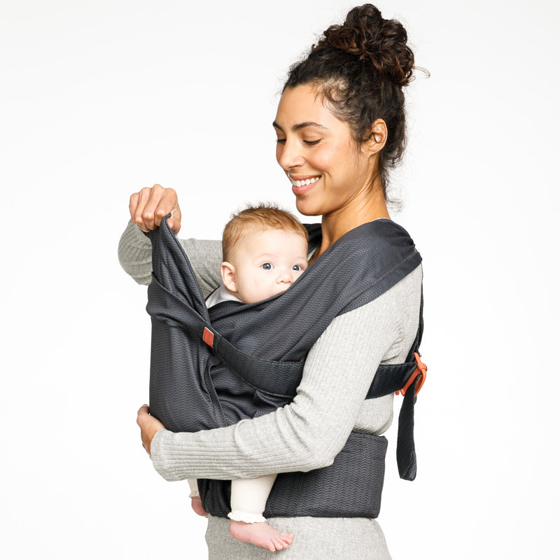Infantino Hug & Cuddle Adjustable Hybrid Wrap Carrier l Available at Baby City