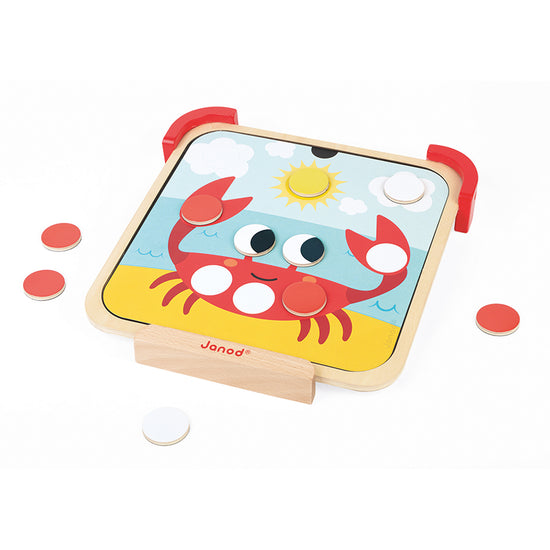 Janod I am Learning Colours - Magnetic Chips l Available at Baby City