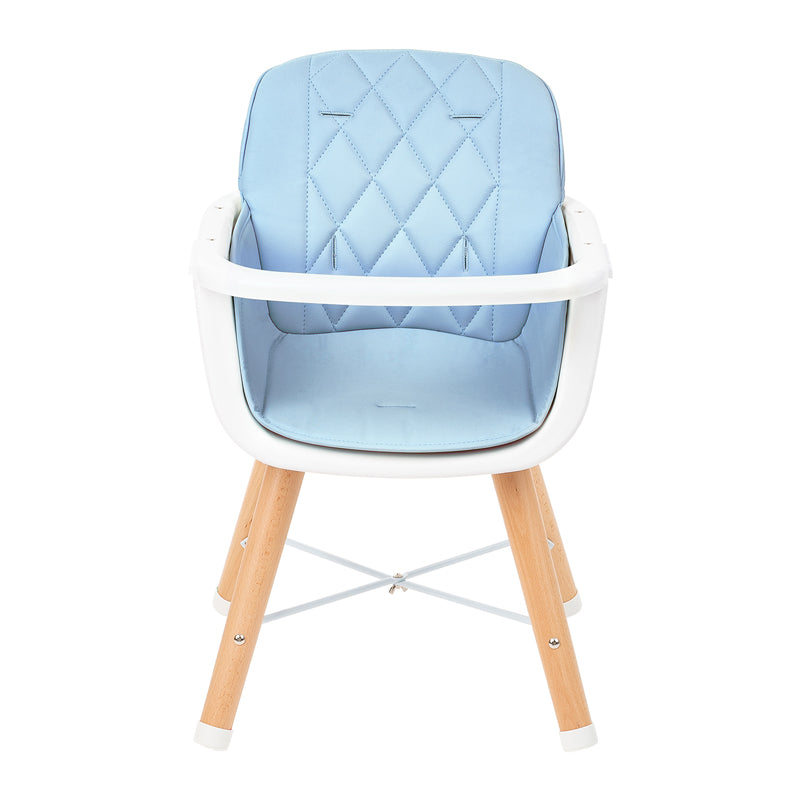 Kikka Boo Highchair Woody 2 In 1 Blue at Baby City's Shop