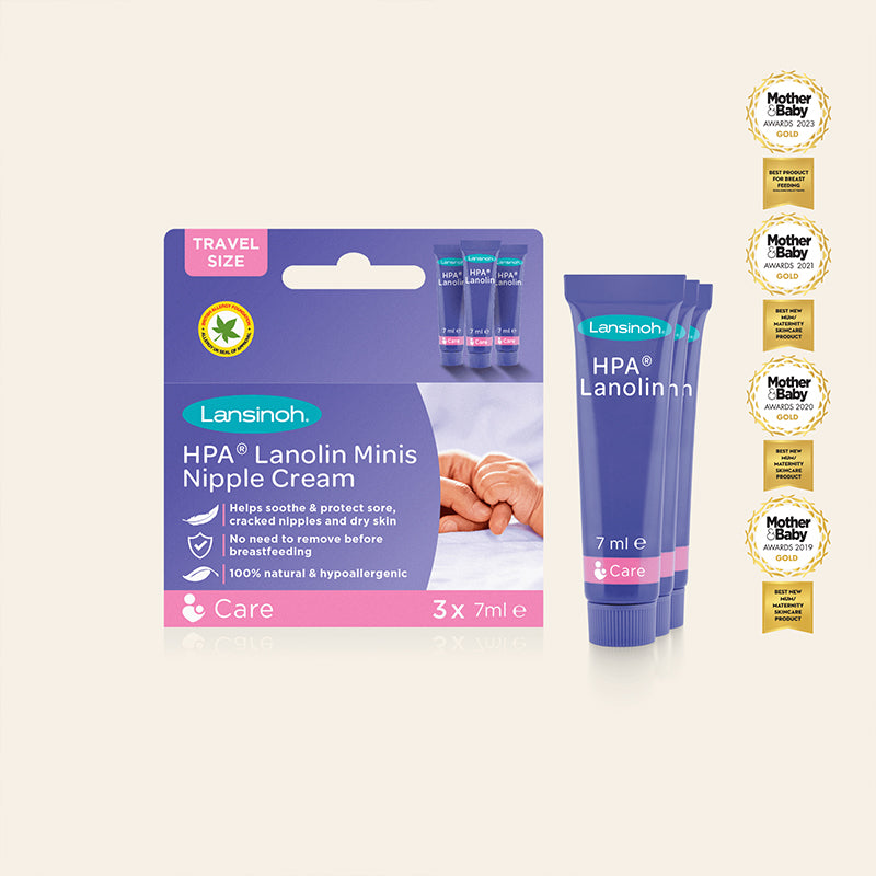 Lansinoh HPA Lanolin Minis Nipple Cream 7ml 3Pk l Available at Baby City