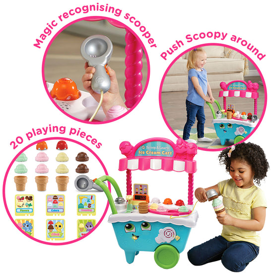 Leap Frog Scoop & Learn Ice Cream Cart l Baby City UK Stockist