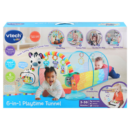 VTech 6-in-1 Playtime Tunnel l Available at Baby City