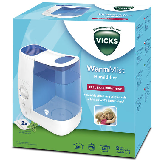 Vicks Warm Mist Humidifier l Available at Baby City