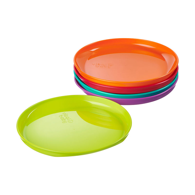 Vital Baby NOURISH Perfectly Simple Plates 5Pk l Available at Baby City