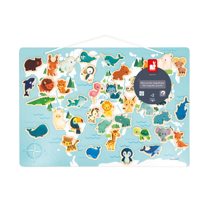 Janod My Minikids Magnetic Puzzle l Available at Baby City