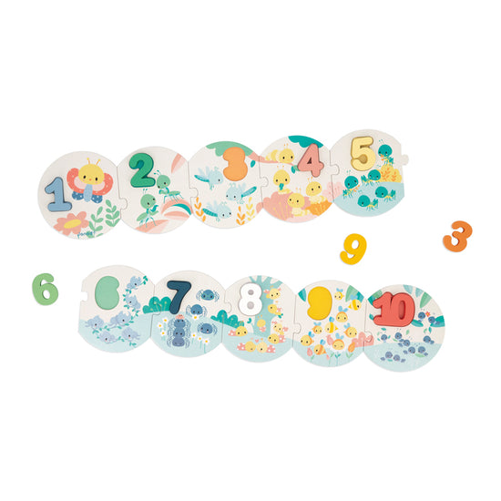 Janod Pure My First Numbers Puzzle at Baby City's Shop