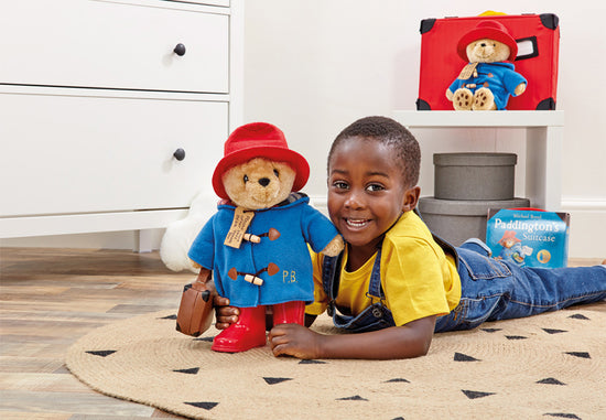 Paddington Bear with Boots and Case 34cm l For Sale at Baby City