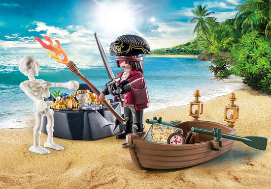 Playmobil Pirate with Rowboat l Baby City UK Stockist