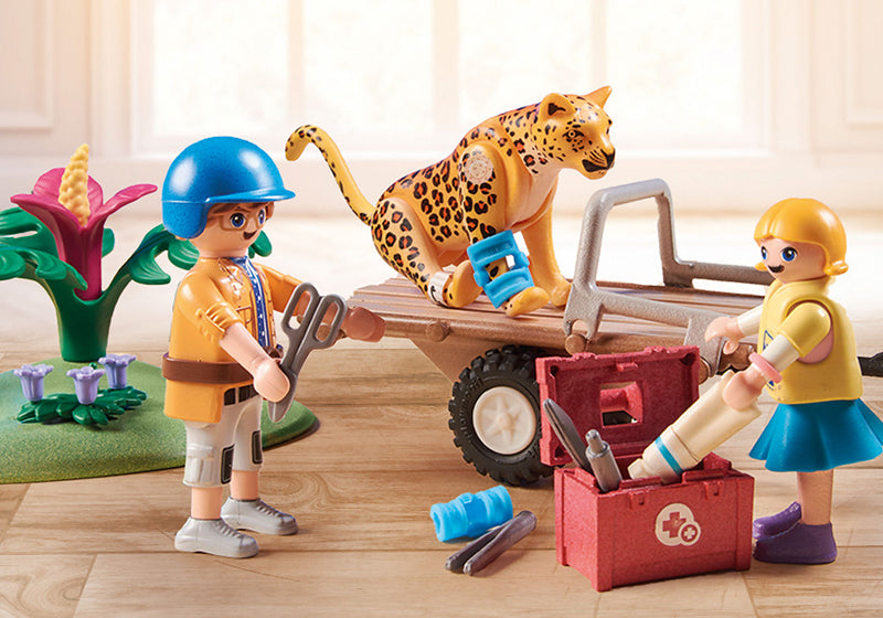 Playmobil Wiltopia Animal Rescue Quad with Trailer at Baby City's Shop