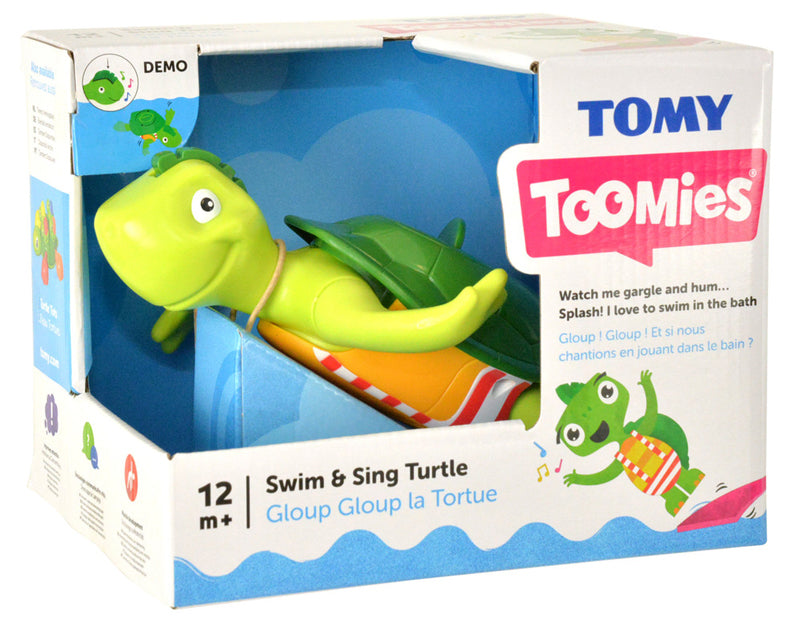 Tomy Bath Toy Swim and Sing Turtle l For Sale at Baby City
