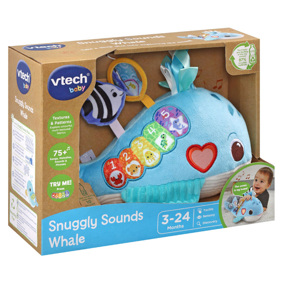 VTech Snuggly Sounds Whale l Available at Baby City