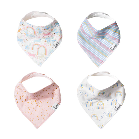 Copper Pearl Bibs Whimsy 4Pk at Baby City
