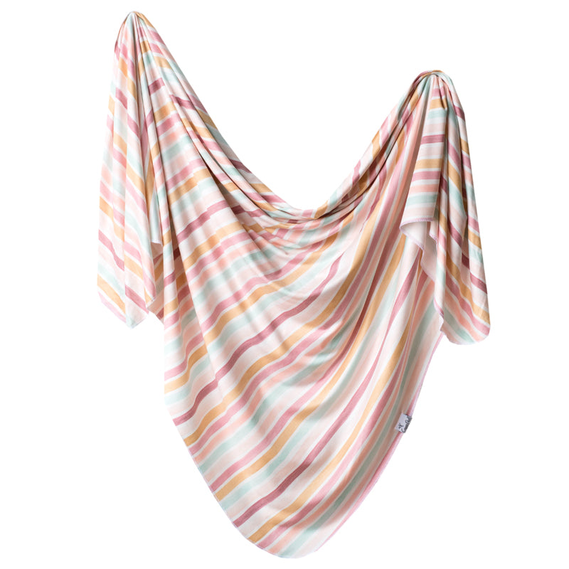 Copper Pearl Knitted Swaddle Blanket Enchanted at Baby City