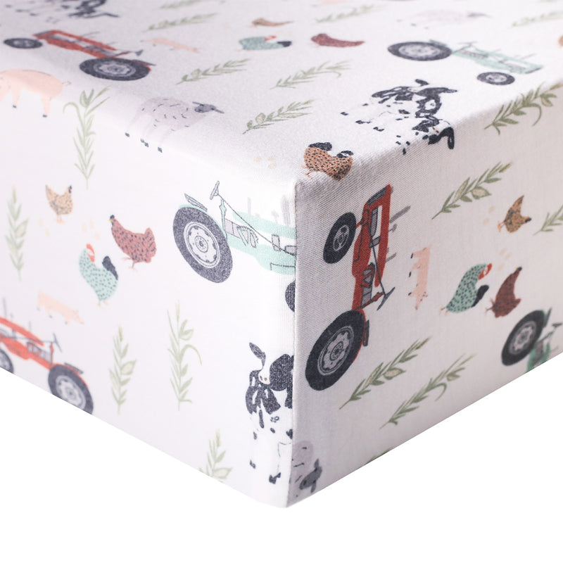 Copper Pearl Premium Elasticised Cot Sheet Jo at Baby City