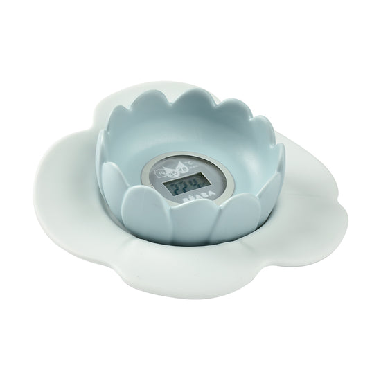 Béaba Lotus Multi-Functional Digital Thermometer Blue l To Buy at Baby City
