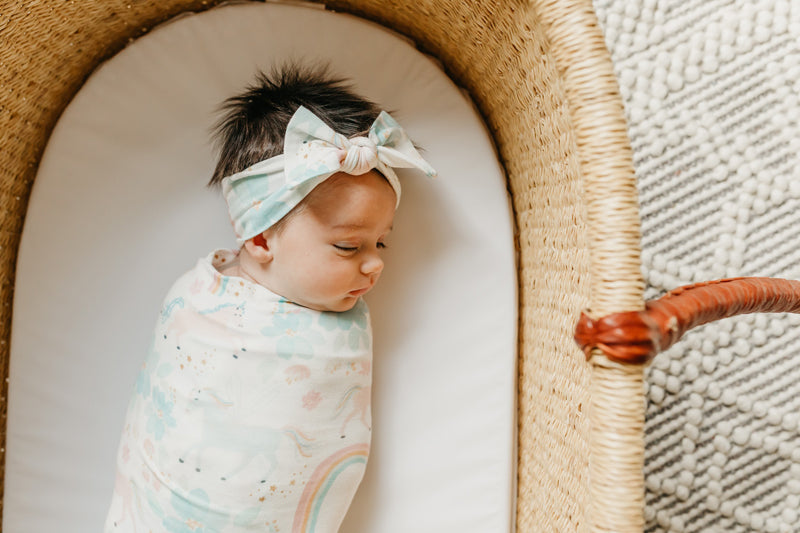 Copper Pearl Knit Headband Whimsy at Baby City's Shop