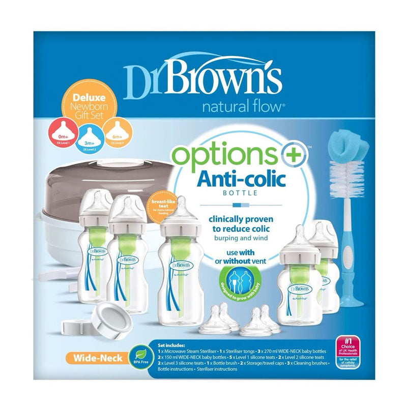 Dr Browns Options+ Newborn Gift Set l Available at Baby City