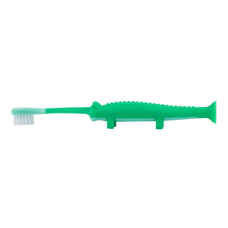 Dr Brown's Toddler Toothbrush Crocodile l To Buy at Baby City