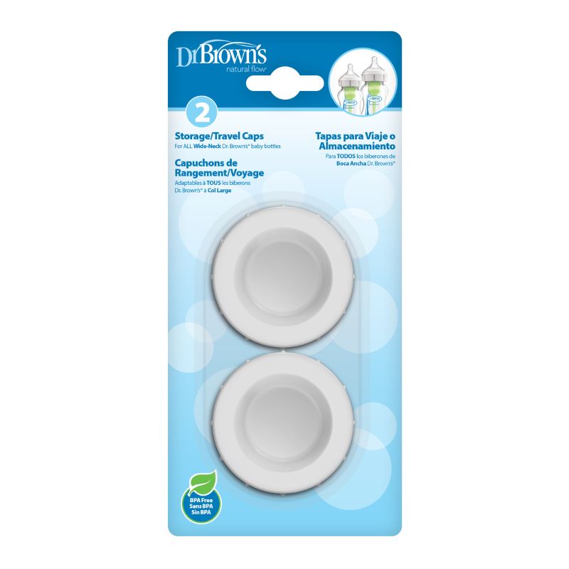 Dr. Brown's Travel Caps 2Pk l To Buy at Baby City