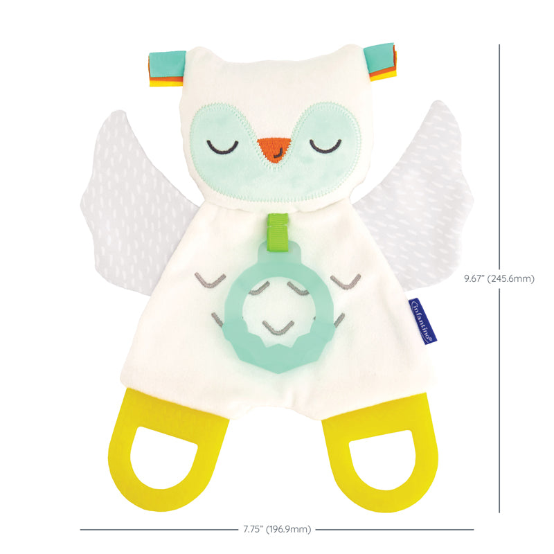 Infantino Glow-In-The-Dark Cuddly Pal With Teether l To Buy at Baby City