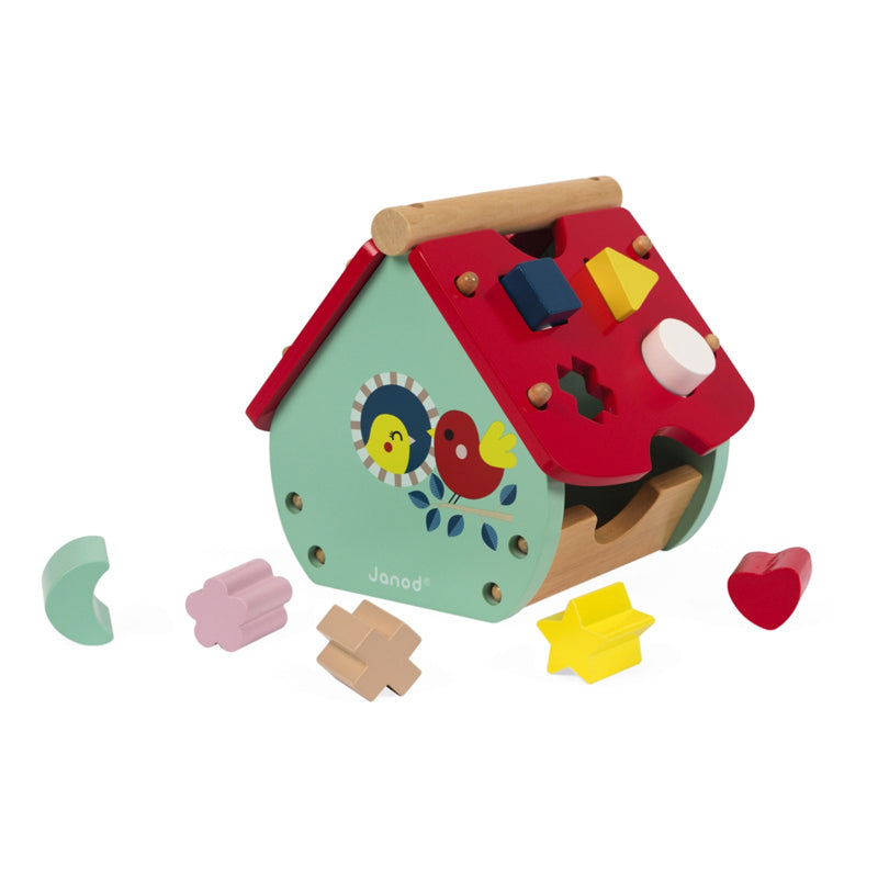Janod Baby Forest House Shape Sorter l To Buy at Baby City