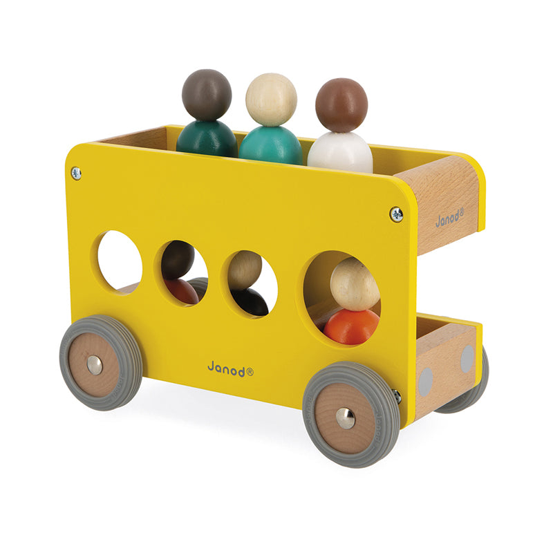Janod Bolid - School Bus l To Buy at Baby City