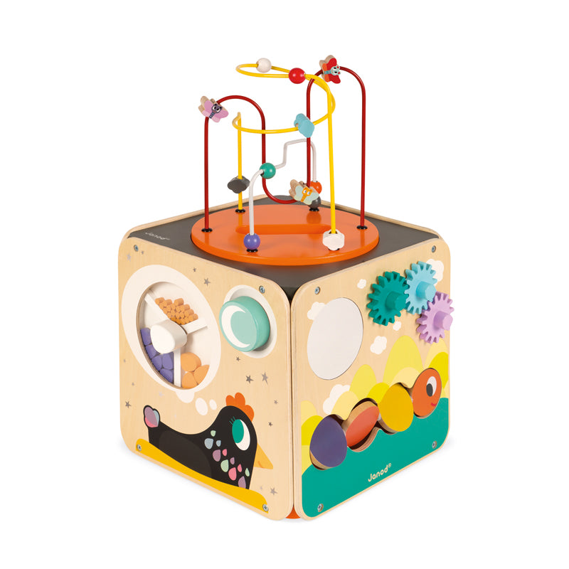 Janod Multi-Activity Cube l To Buy at Baby City