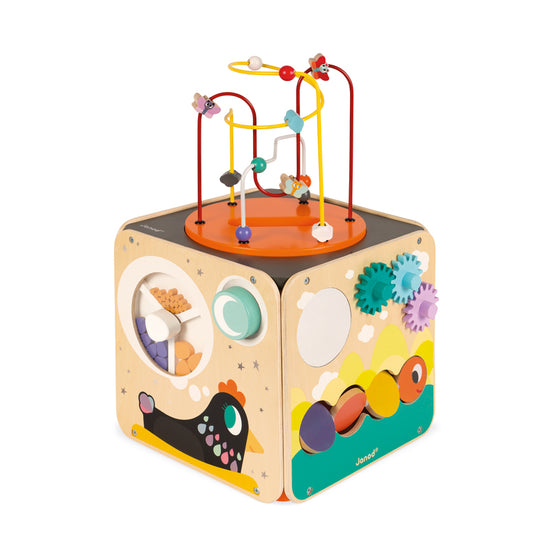 Janod Multi-Activity Cube l To Buy at Baby City