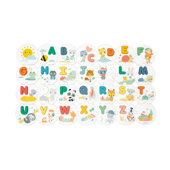 Janod Pure My First Alphabet Puzzle l To Buy at Baby City