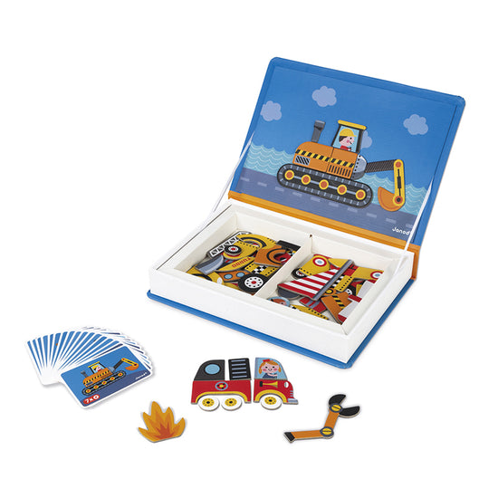 Janod Racers Magneti'Book l To Buy at Baby City
