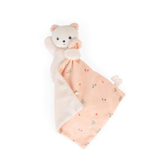 Kaloo Carre Douceur Doudou Bear Leaves Of Love 17cm l To Buy at Baby City