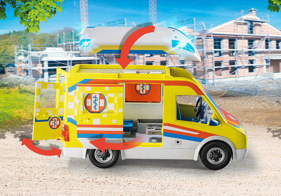 Playmobil Ambulance with Lights and Sound at Baby City's Shop